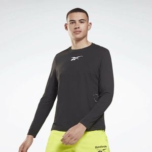 NEW Reebok Activchill+DreamBlend Long Sleeve Shirt SIZE LARGE